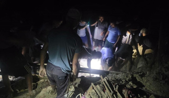 Father, daughter killed in landslide