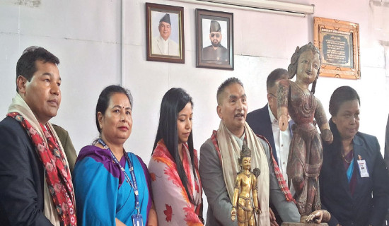 Two centuries-old statues return to Nepal from US