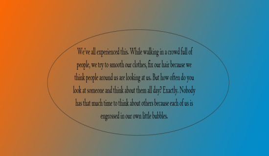 Fear Of Judgement