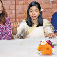 Three artisans receive Gharapjhong Kavyayatra Honour-2083