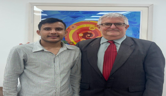 Israeli Ambassador Bass Commits to Visiting Karnali Before next year Following Meeting with Karnali Youth